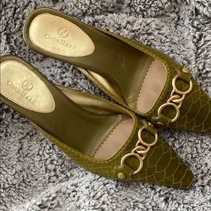 Cole Haan Snakeskin Pumps